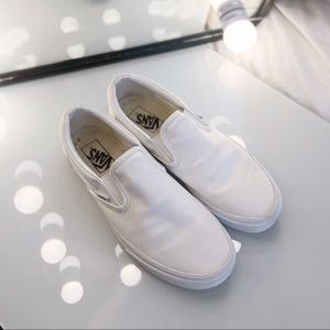 Vans Classic Slip-On Sneakers White/White